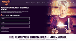 Desktop Screenshot of mamamiamagic.com